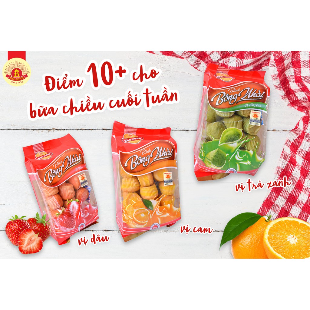 Bánh Bông Nhài Bảo Minh 180gr