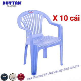 Ghế nhựa duy tân Bành Trung-COMBO 10 cái