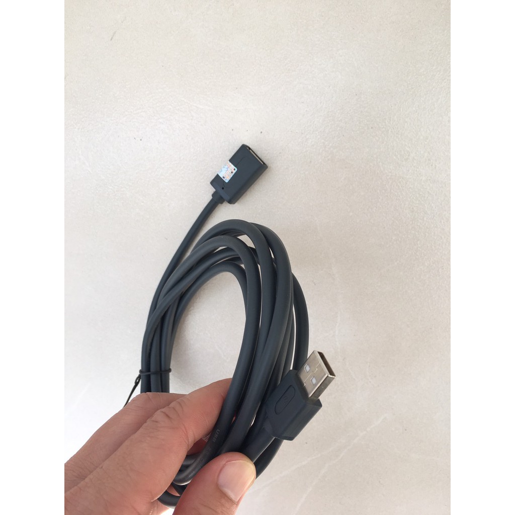 Cáp nối dài USB 3m KingMaster KM047 chuẩn 2.0 chống nhiễu - Hãng phân phối