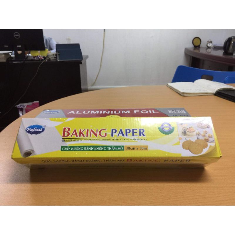 Giấy nến, giấy nướng bánh khổ 30cm*30m