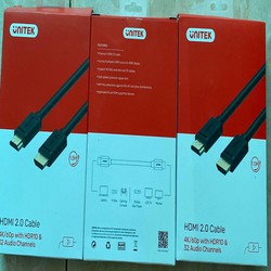 Cáp HDMI 5 MÉT Unitek Full HD 4K - Hàng chính hãng