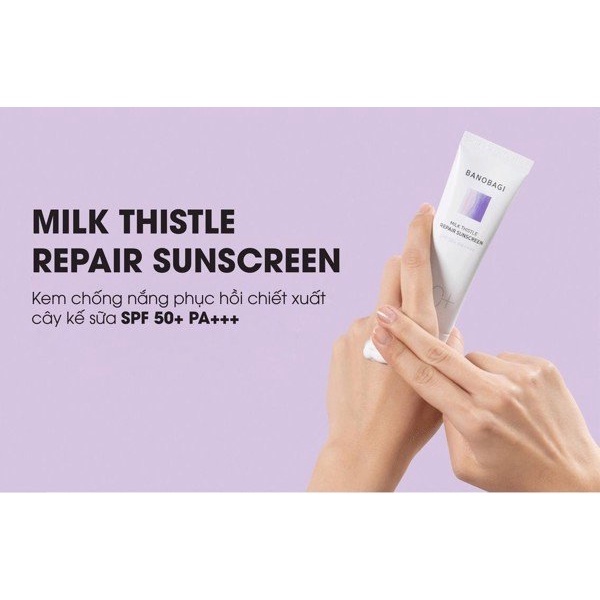 Kem Chống Nắng Banobagi Milk Thistle REepair SunScreen Spf50+ PA+++