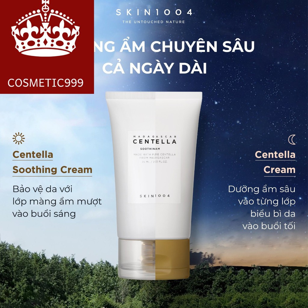 Kem chống nắng centella, kem chống nắng skin 1004 rau má hàn quốc chính hãng - Cosmetic999