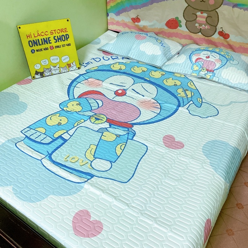 Chiếu điều hoà cao su non doremon
