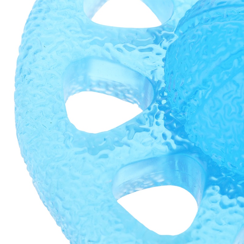 Dụng Cụ Luyện Tập Sức Mạnh Ngón Tay 8 Lỗ Bằng TPE Mềm Co Giãn