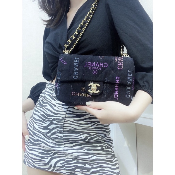 Túi xách nữ  JEANS Bản mới VIP Size 23cm Fullbox 2 lớp