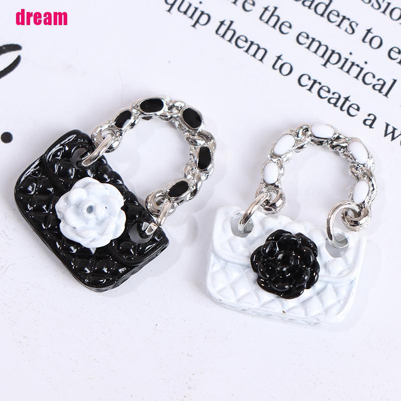 Bộ 2 Túi Xách Da Thời Trang Cho Búp Bê Tỉ Lệ 1: 6 1: