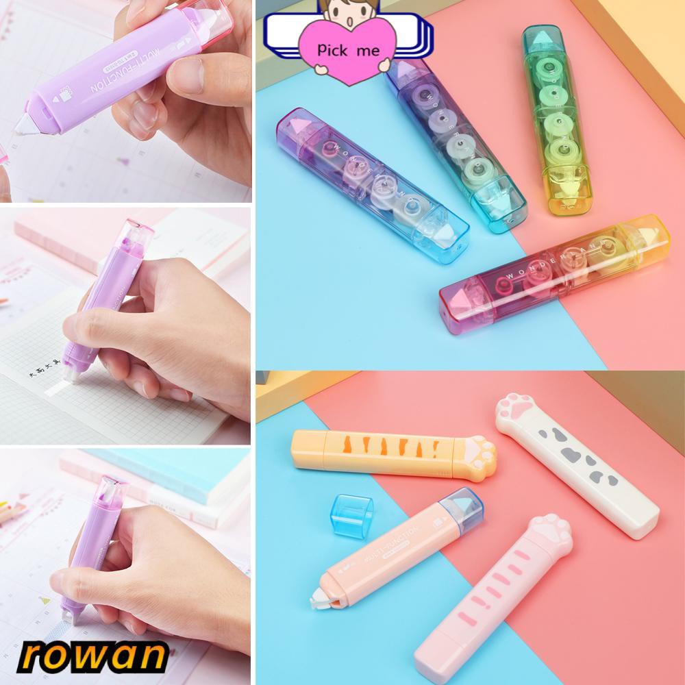 Bút xóa kéo sáng tạo sửa chữa lỗi sai phụ kiện văn phòng phẩm kích thước di động có thể thay lõi/ trang trí sổ lưu niệm