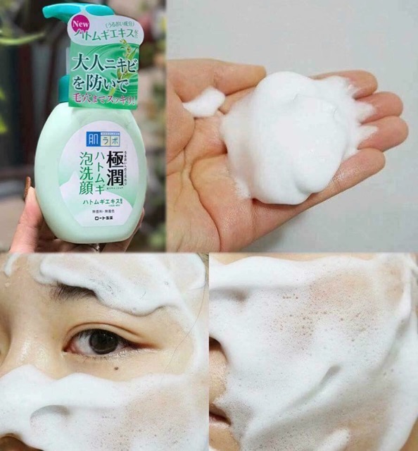 Sữa rứa mặt tạo bọt Hada Labo