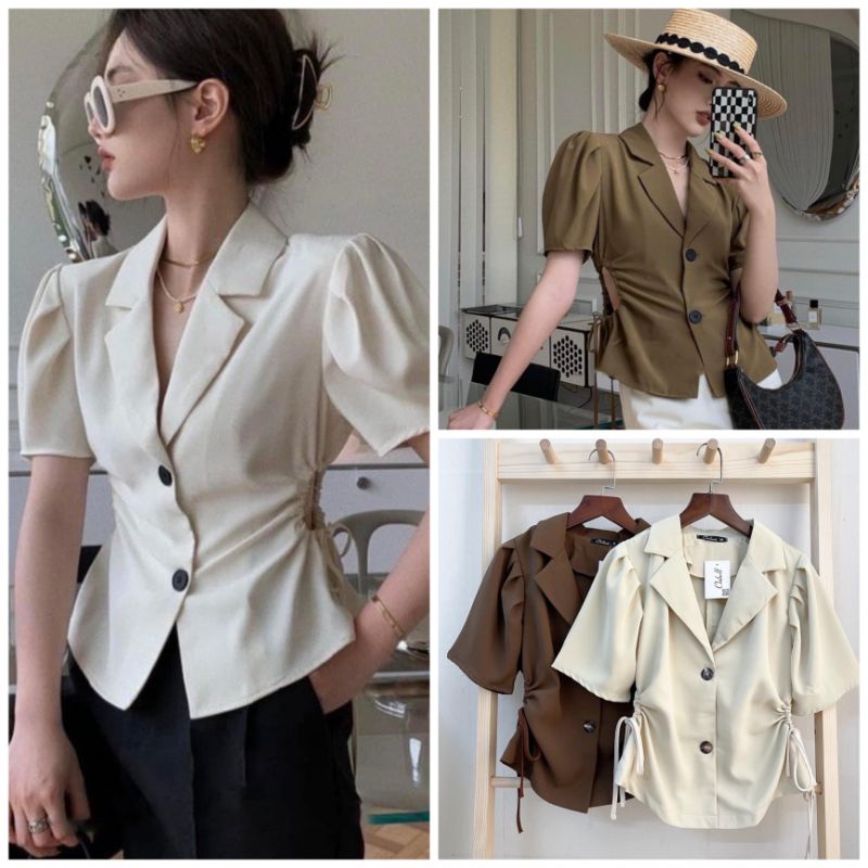 Áo Vest cách điệu eo vai cực xinh năng động trẻ trung xinh