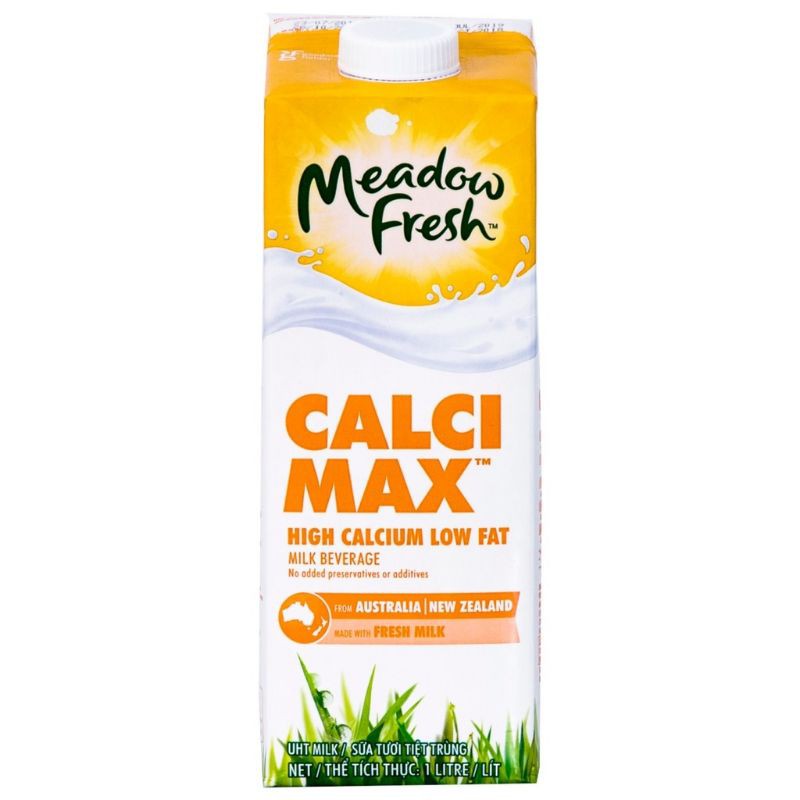 Sữa tươi tiệt trùng Meadow Fresh giàu canxi 1L