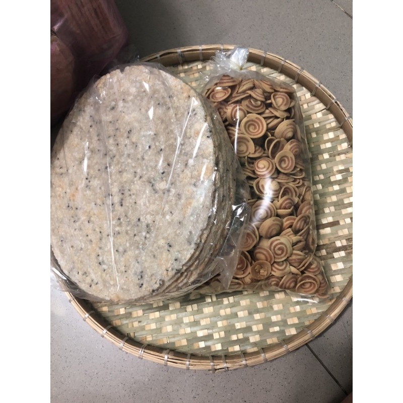 Combo Bánh Đa Nướng - Bánh tai heo 61k