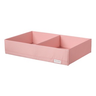 Hộp chia đồ IKEA STUK - Box with compartments, pink, 34x51x10 cm