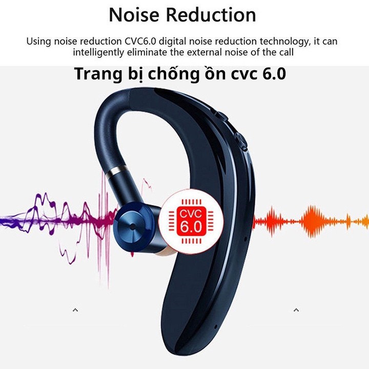 TAI NGHE BLUETOOTH 5.0 BASS MẠNH SIÊU TRẦM S109