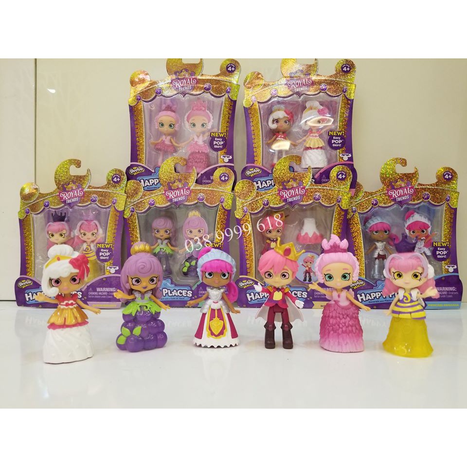 Búp bê Shopkins Royal Trend nguyên hộp