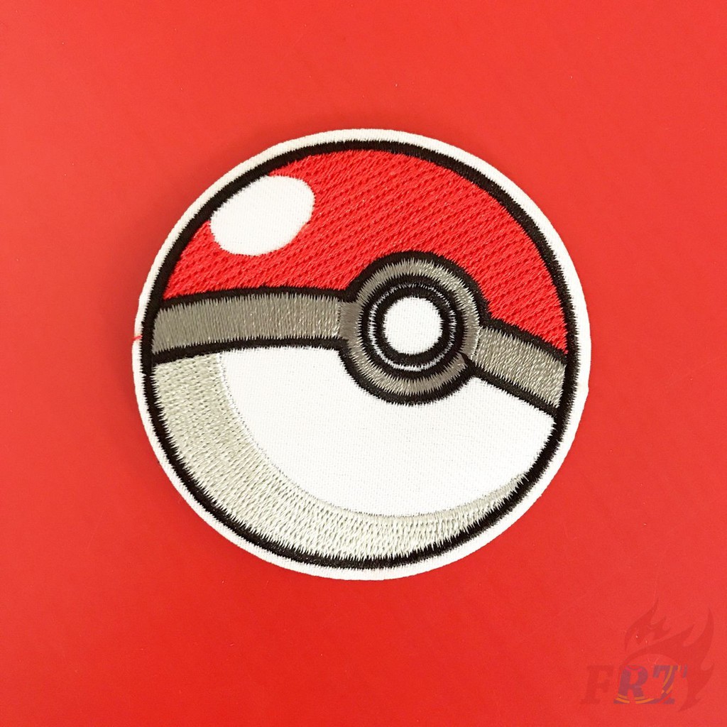 ☸ Anime：Pokemon Go Patch ☸ 1Pc Diy Sew On Iron On Clothes Badges Patches