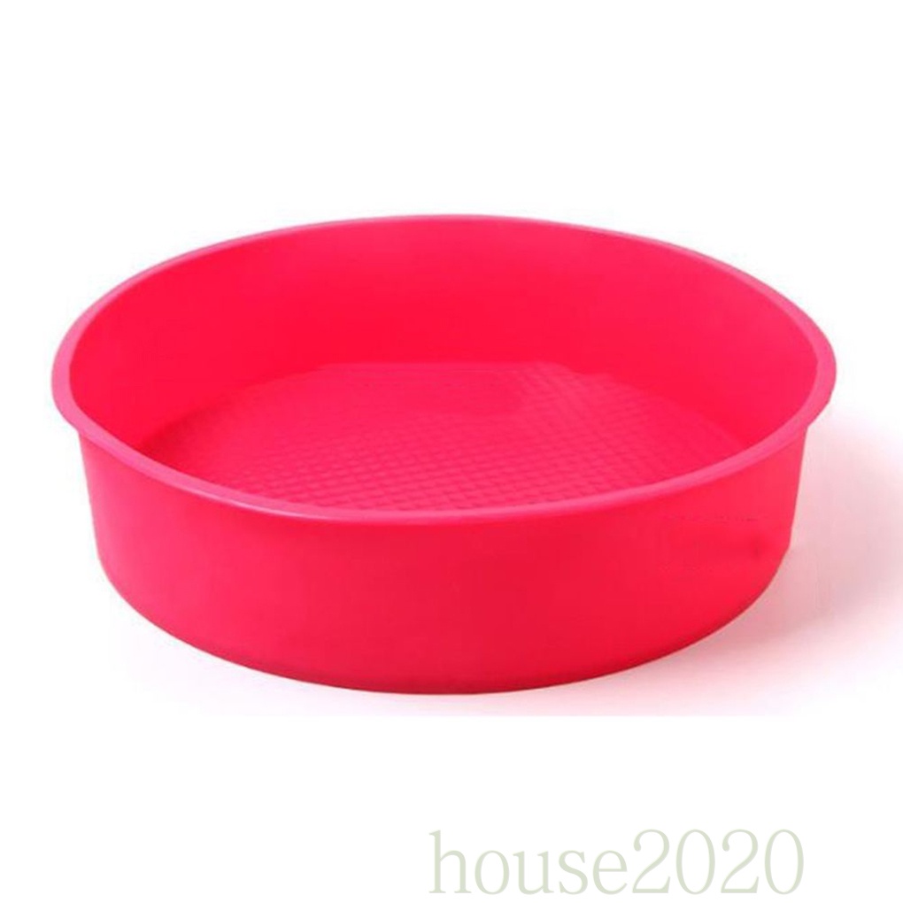 Khuôn silicone làm bánh hình tròn DIY 2020