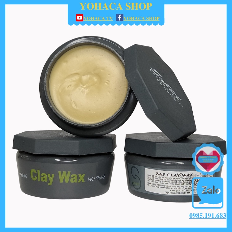 [Chính hãng]Sáp Vuốt Tóc Subtil Clay Wax 100gr