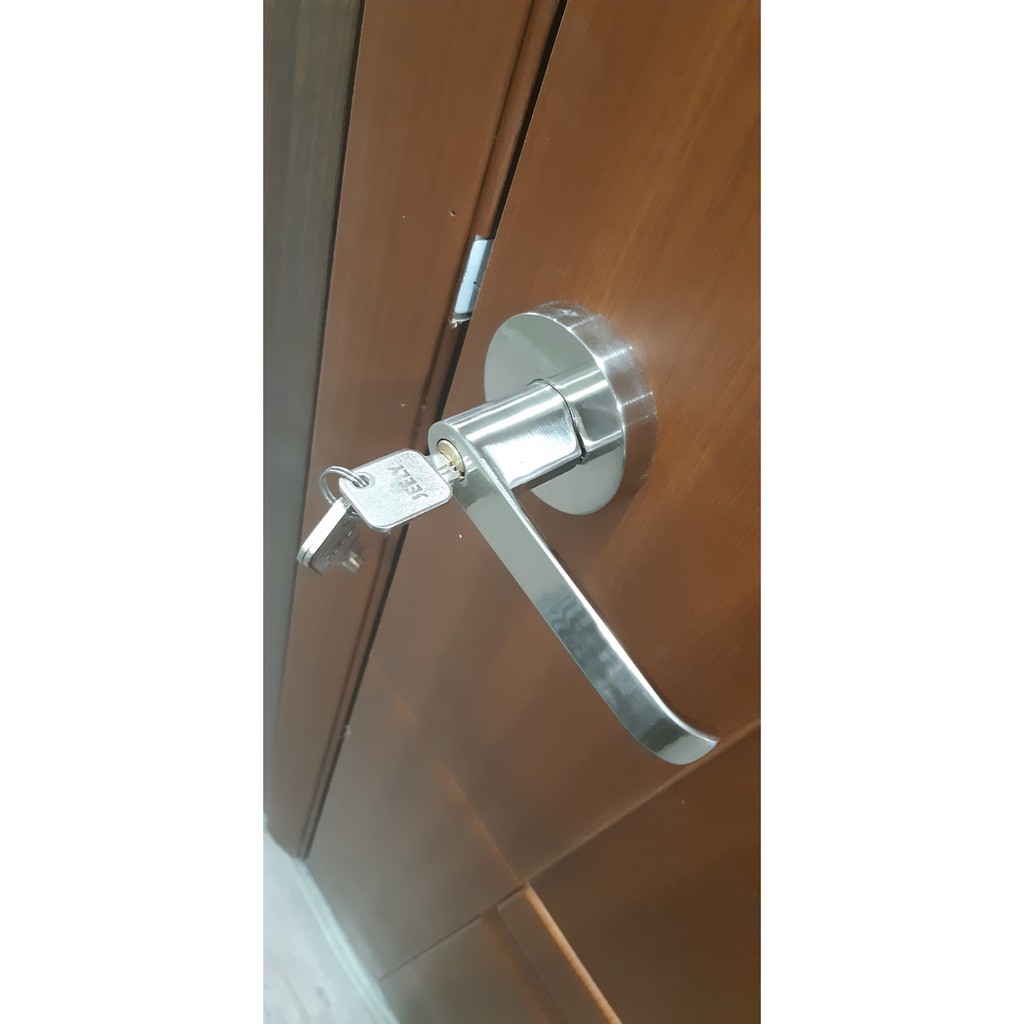 Khóa tròn tay gạt Inox 304