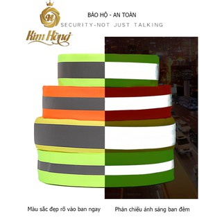 Dây Phản Quang Vải Bảo Hộ Lao Động