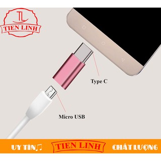 Đầu Chuyển Đổi Micro USB (Cái) Sang USB Type C 3.0 (Đực) - Ngẫu nhiên màu