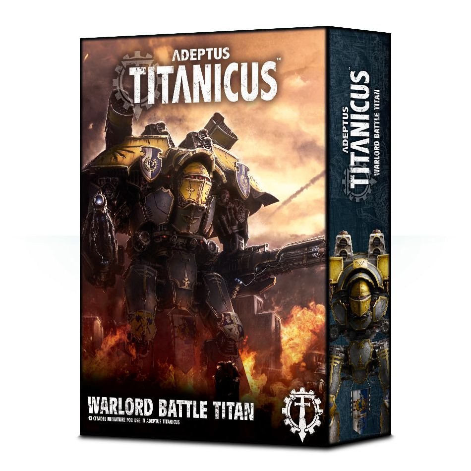 Mô hình Adeptus Titanicus Warlord Battle Titan - Games Workshop Warhammer 40k Adeptus Titanicus Warlord Battle Titan