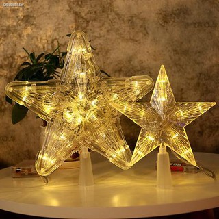 Dây Đèn Led Hình Ngôi Sao Trang Trí Cây Thông Noel