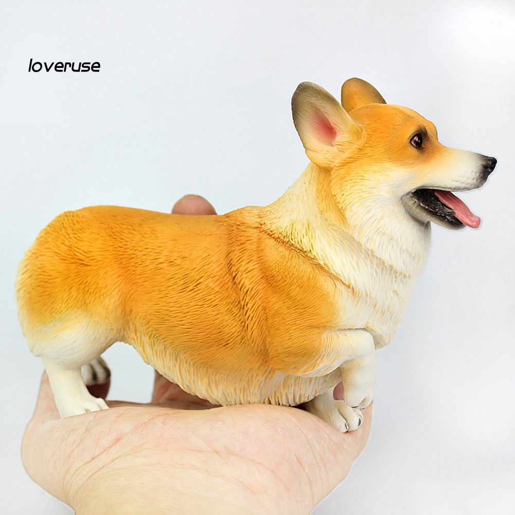 (HÀNG CÓ SẮN) Mô hình chú chó corgi siêu đáng yêu,tư thế chạy tung tăng,hớn hở, xinh xỉu luôn ạ