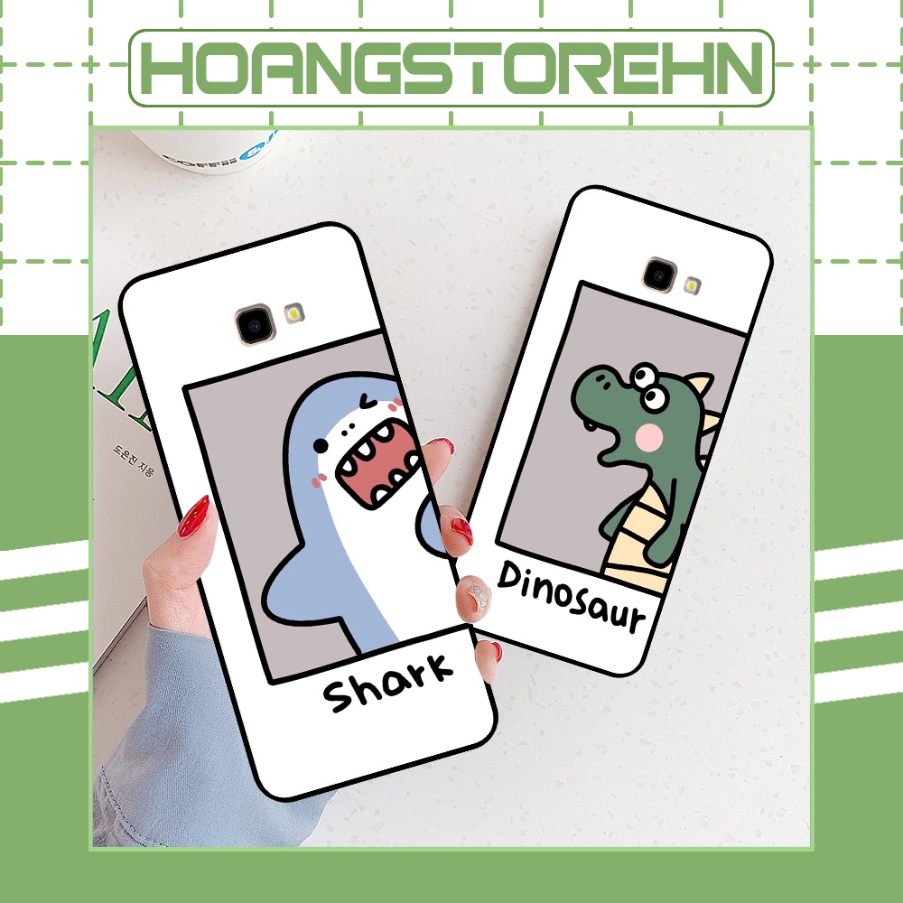Ốp lưng Samsung J4 Plus / J4 Core / J4+ in hình cá mập, khủng long dễ thương, cute (T01 - T06)