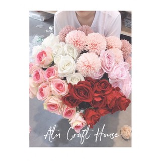 Bó Hoa Lụa Cao Cấp - Hoa Quà Tặng