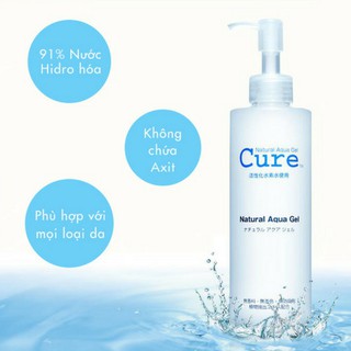 Tẩy da chết Cure Natural Aqua Gel