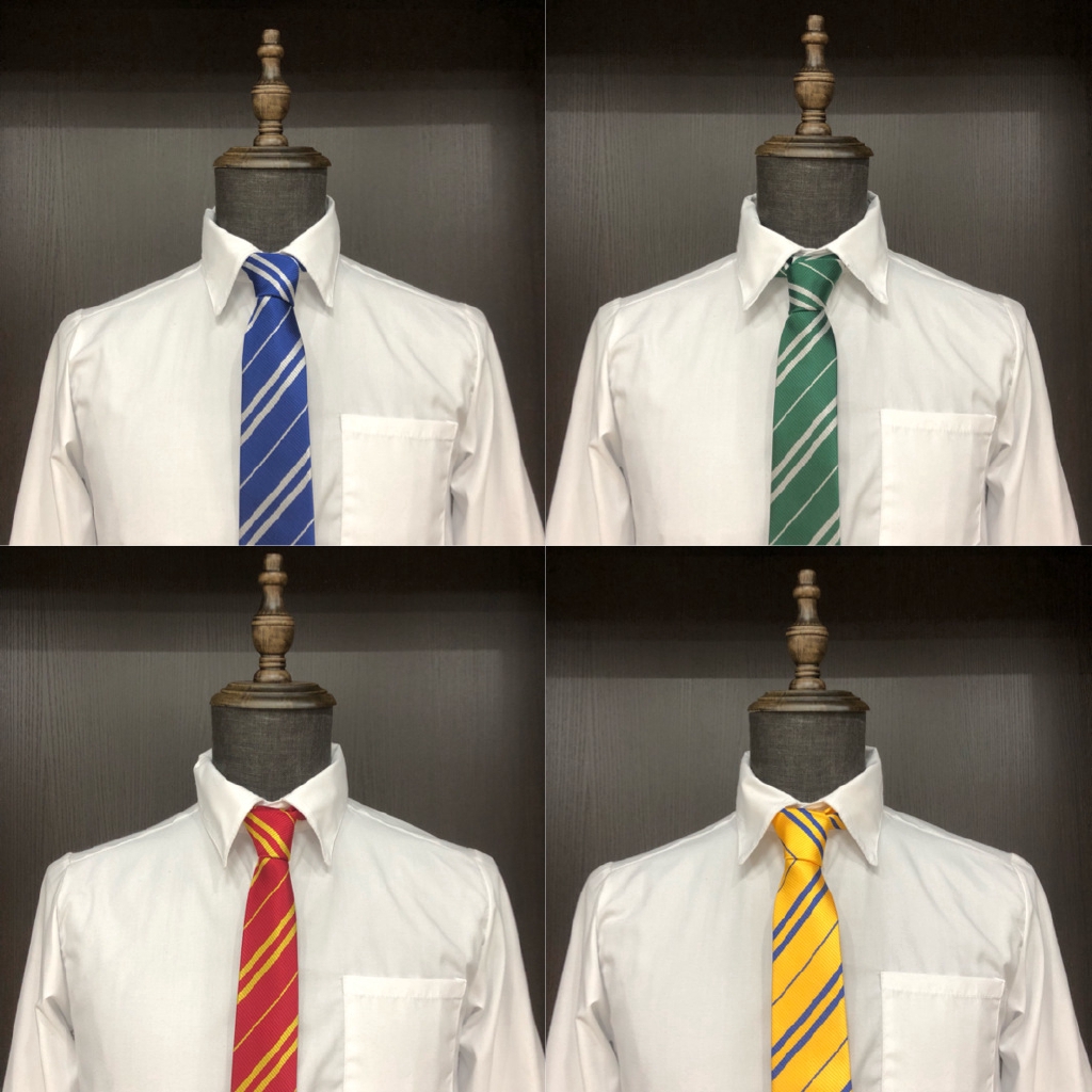 Cà Vạt Sọc Đỏ Vàng Phong Cách Phim Harry Potter