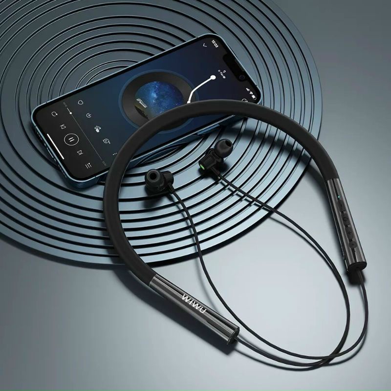 Tai nghe bluetooth thể thao Wiwu Marathon v 5.2 pin 12 giờ