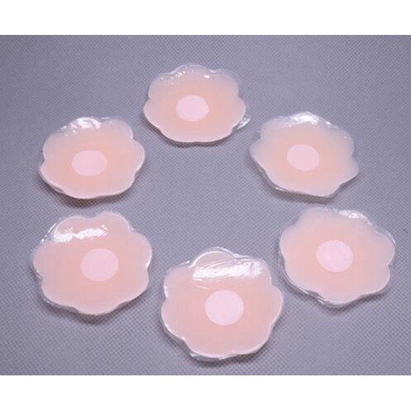 Combo hộp 5 cặp dán nhũ hoa silicon