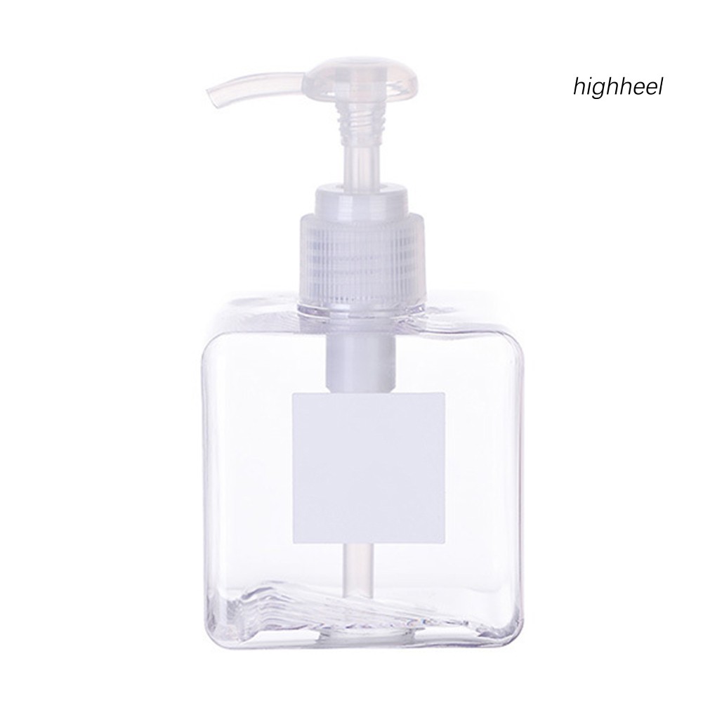 Chai Rỗng 100 / 150 / 250ml Dùng Chiết Dầu Gội / Sữa Tắm Tiện Dụng