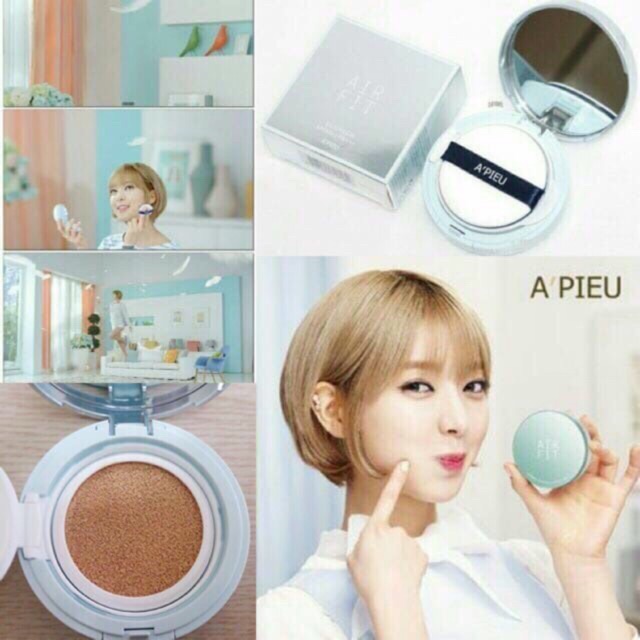 Phấn nước Apieu Air Fit Cushion No 23 Tone da tự nhiên