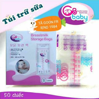 Túi trữ sữa sami nhật bản.hôp 50 túi
