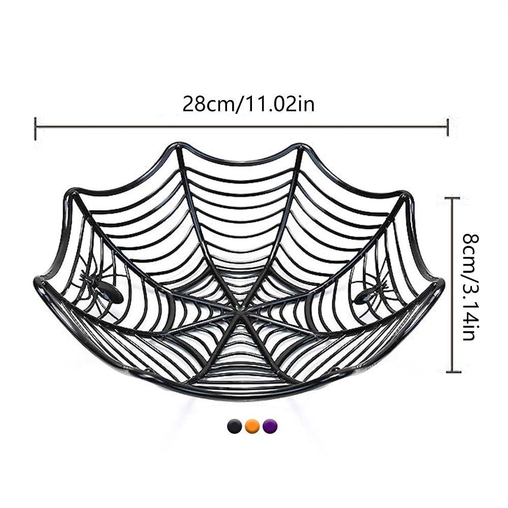 YIYU Tô Đựng Trái Cây Hình Nhện Độc Đáo Trang Trí Tiệc