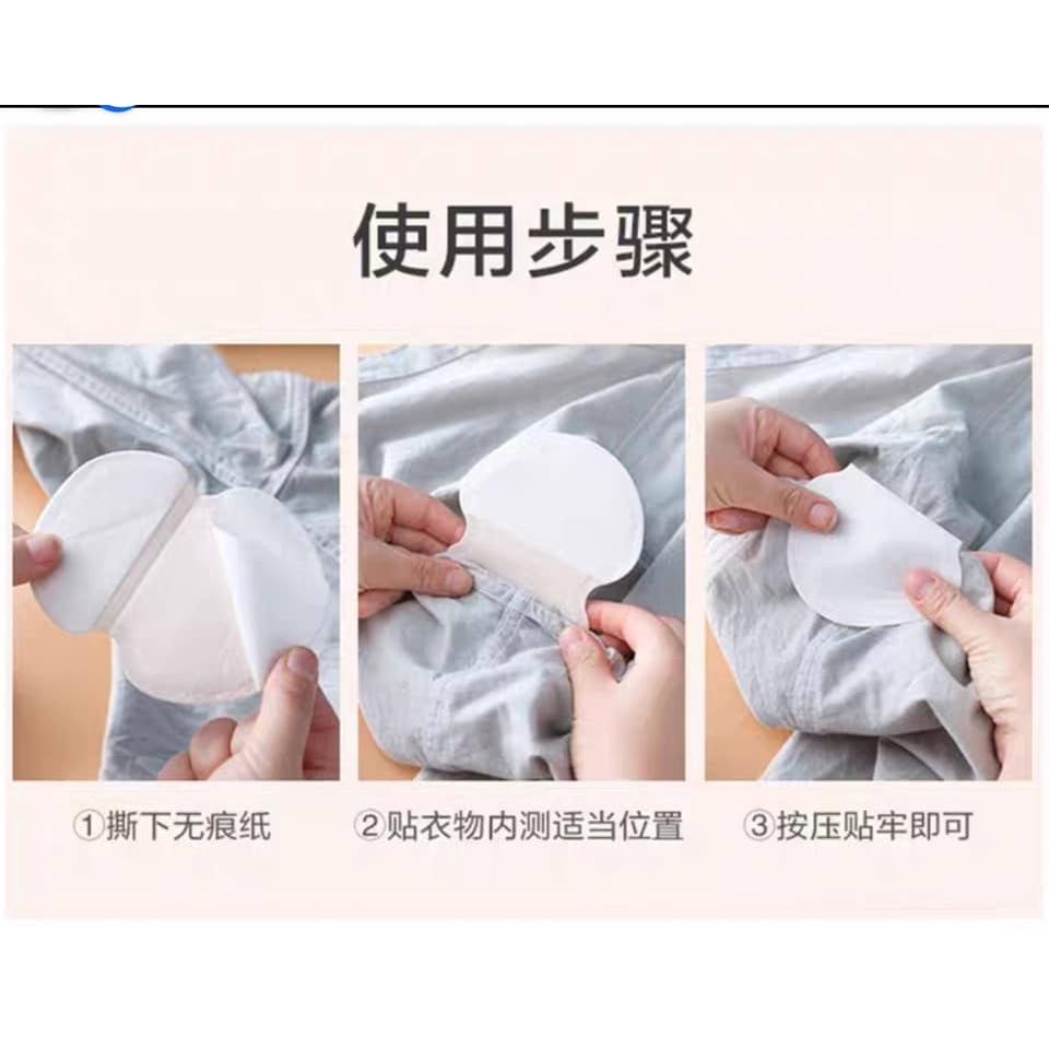 Combo 10 miếng dán thấm mồ hôi vùng nách