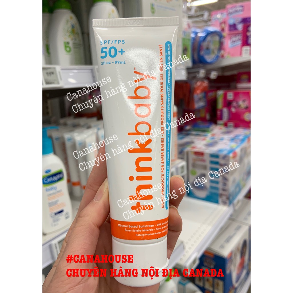 Kem chống nắng cho bé THINKBABY 89ML SPF 50+