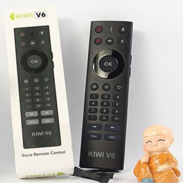 Chuột bay kiêm Tìm kiếm giọng nói KIWI V6, VOICE chuẩn không cần chỉnh, hàng chính hãng