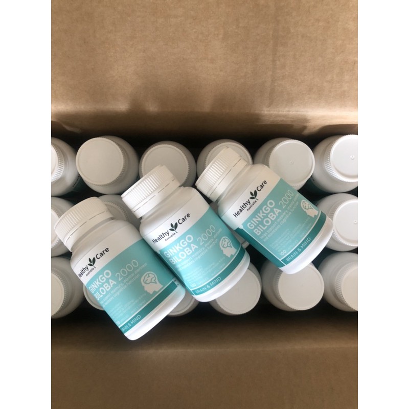 Viên uống bổ não Ginko Biloba 2000 Úc | BigBuy360 - bigbuy360.vn