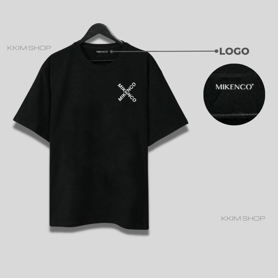 Áo Thun Tay Lỡ MIKENCO, áo phông unisex Form rộng oversize, chất liệu Cotton. KKIM Shop