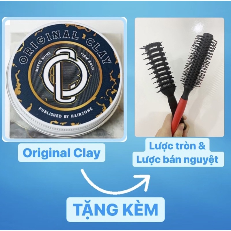 [CHÍNH HÃNG] Sáp vuốt tóc Original Clay Hairzone bản mới 2022