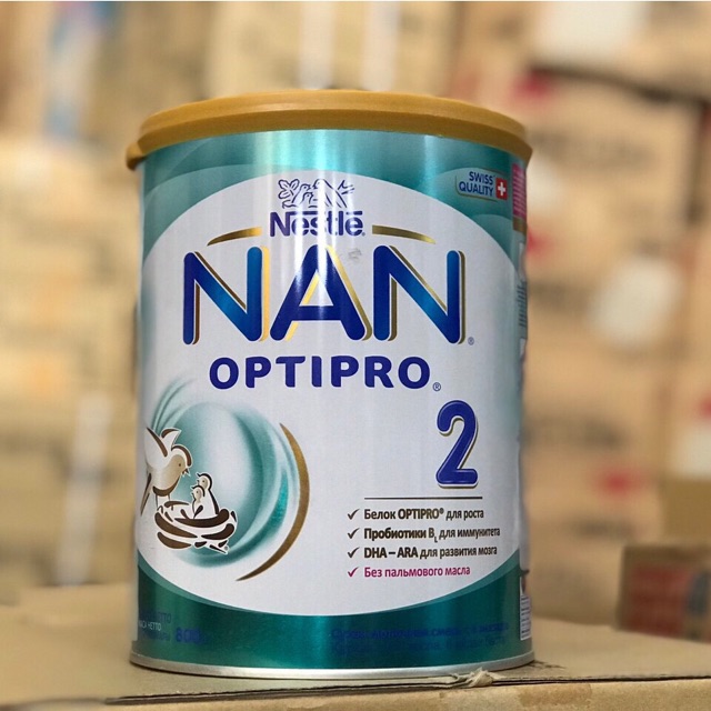 Combo 2 Lon Sữa Nan Nga số 1,2,3,4 800g