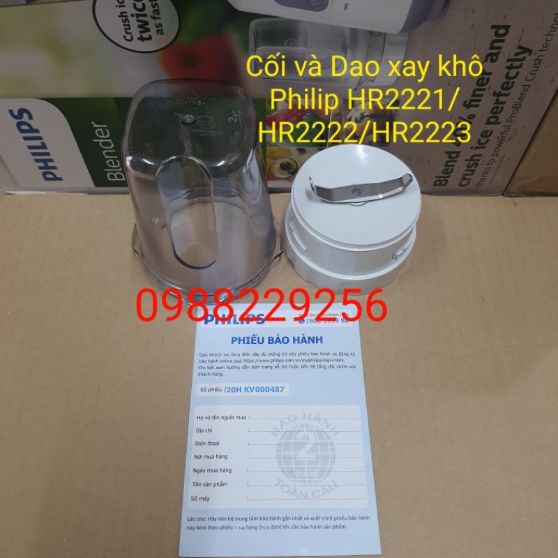 Phụ kiện máy xay Philip HR2221/ HR2223/ HR2222