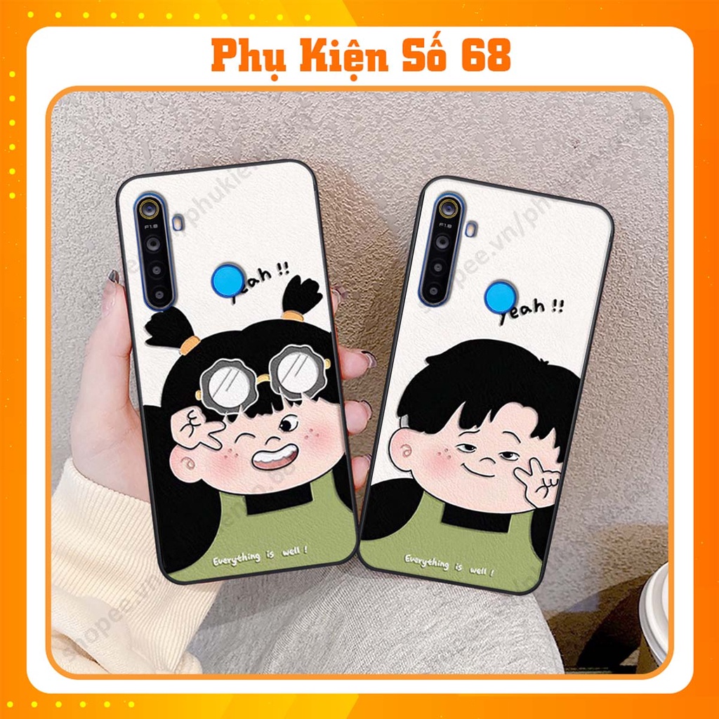 Ốp lưng Realme 5 / 5 Pro / C3 ốp điện thoại đôi, couple case, đáng yêu cute