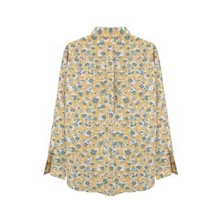 Áo sơ mi chiffon vàng HT S582 NỮ TNG