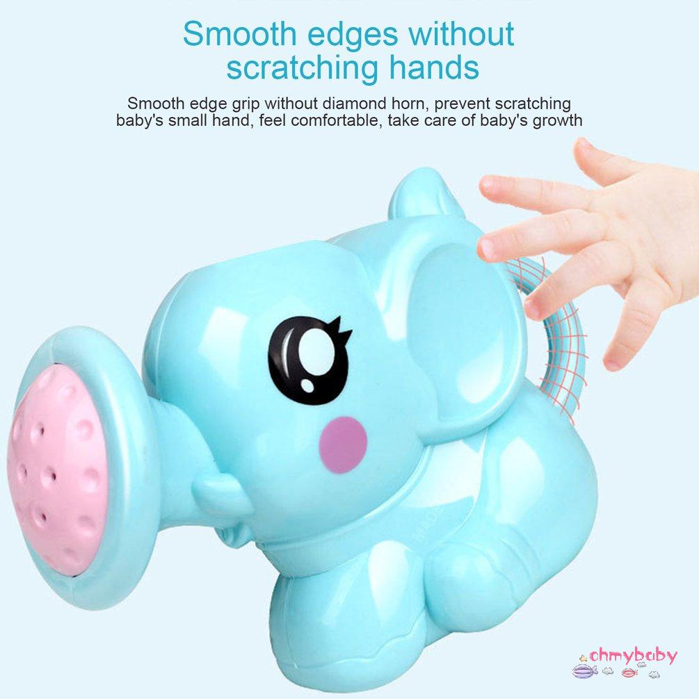 【OMB】 Bathing Toys Elephant Shower Cartoon Shower Comfortable Grip Sprinkle Toys