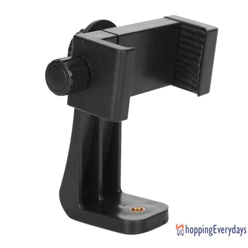 【sv】 Tripod Mount Phone Clip Vertical Bracket 360 Degree Rotating Tripod Adapter